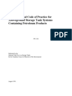 Environmental Code of Practice For Aboveground Storage Tank Systems Containing Petroleum Products