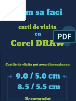 Cum Sa Faci Carti de Vizita Simplu Si Usor Cu Corel Draw