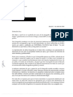 Carta de Adolfo Suarez a Pilar Urbano 140401