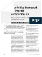 Framework of Internal Comm