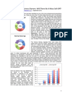 Baby Boomer Business Owners: Will There Be A Mass Sell-Off? by Carey McMann, SME Research LLC - September 2012