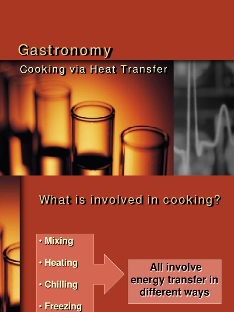 Cooking Methods and Heat Transfer | PDF | Science & Mathematics