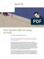 How Leaders Kill Meaning at Work