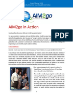 AIM2go in Action Second Quarter 2014 Revised