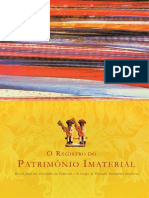 Patrimônio Imaterial: O Registro Do Patrimônio Imaterial: Dossiê Final Das Atividades Da Comissão e Do Grupo de Trabalho Patrimônio Imaterial