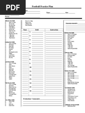 Practice Plan