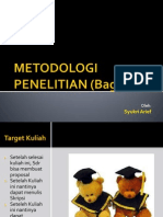 MPK Kuliah - METOLIT - 2012 S1