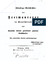 1828 - Vollständige Geschichte der Freimaurerei (LAUSSER, Wilhelm)