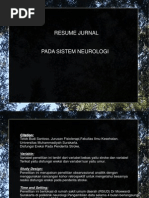 Download resume jurnal pada sistem neurologi by Rossy Cassavany SN219093260 doc pdf