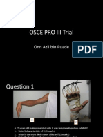 Osce Pro III Trial Question