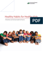 Healthy Habits Healthy Kids