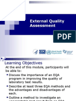 External Quality Assessment