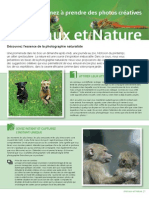 Canon - Cours de Photographie - Animaux Et Nature PDF