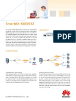 Huawei SmartAX MA5612 Brief Product Brochure(9-Feb-2012)