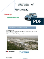 Market Startegies of Maruti Suzuki: Presented by