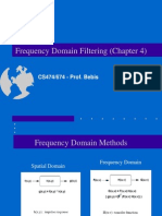 Frequency Domain Filtering (Chapter 4) : CS474/674 - Prof. Bebis