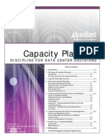 Capacity Planning: Discipline For Data Center Decisions