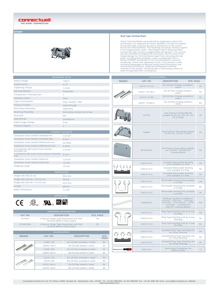 STH4DT | PDF | Mechanical Engineering | Manufactured Goods