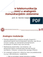 Prijemnici U Analognim Komunikacijskim Sistemima