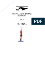 Pravila Igre Futsal