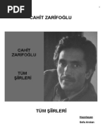 Cahit Zarifoğlu - Tüm Şiirleri