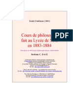 Cours Philo Emile Durkheim 2