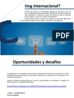 Marketing Internacional - Oportunidades Desafios