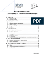 Initiation Labview + TPs 2013