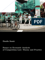 Essays On Economic Analysis of Competition Law: Theory and Practice