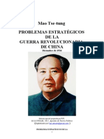 Mao Tse-Tung: PROBLEMAS ESTRATÉGICOS DE LA LA GUERRA