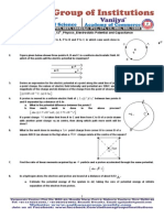 svprecis 12th physics electrostatic potential and capacitance