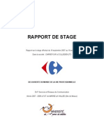 Rapport de Stage CARREFOUR