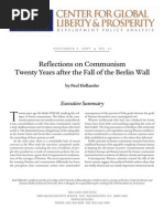 Download Reflections on Communism Twenty Years after the Fall of the Berlin Wall Cato Development Policy Analysis No 11 by Cato Institute SN21913617 doc pdf