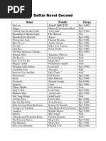 Download List Novel by Louayy Darussalam SN219145402 doc pdf