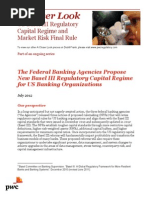 PWC Basel III Capital Market Risk Final Rule