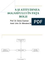 Curs 3 Boala Si Atitudinea Bolnavului in Fata Bolii(1)