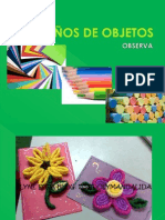 1° - Diseños de Objetos