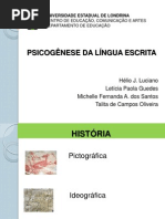 psicogenese da língua escrita