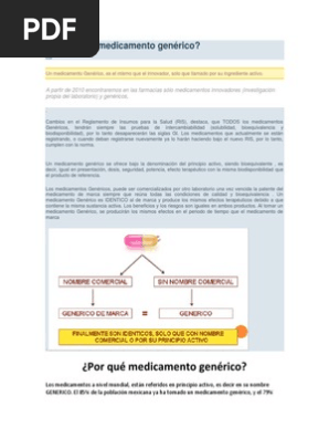 Medicamentos Genericos Droga Generica Politica De Drogas