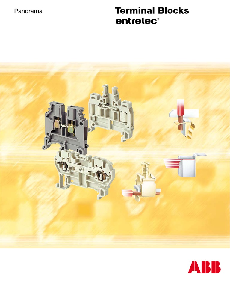 Terminal Blocks ABB Joining Electric Power