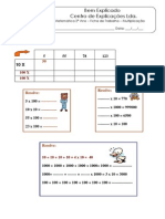 Ficha de Trabalho - Multiplicar