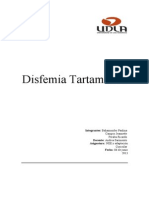Disfemia Tartamudez