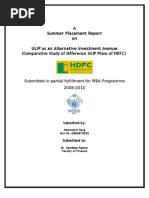 Download ULIP as an Alternative Investment Avenue Comparative Study of Difference ULIP Plans of HDFC by mohitjainmrt SN21916858 doc pdf