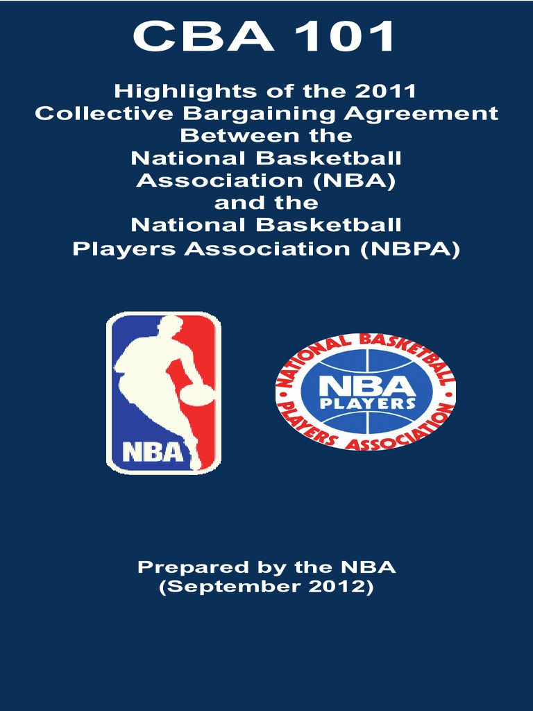 NBA Collective Bargaining Agreement Highlights National Basketball