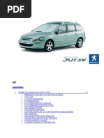 Peugeot 307 SW (Jan 2003 Juin 2003) Notice Mode Emploi Manuel Guide PDF