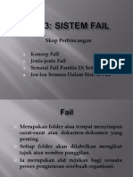 Tajuk 3 Sistem Fail