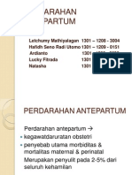 Perdarahan Antepartum