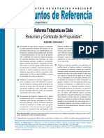 Comparacion Reformas Tributarias Por CEP