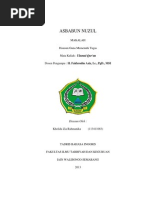 Makalah Asbab An Nuzul