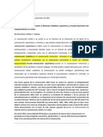 Buck Comunicación Verbal y No Verbal